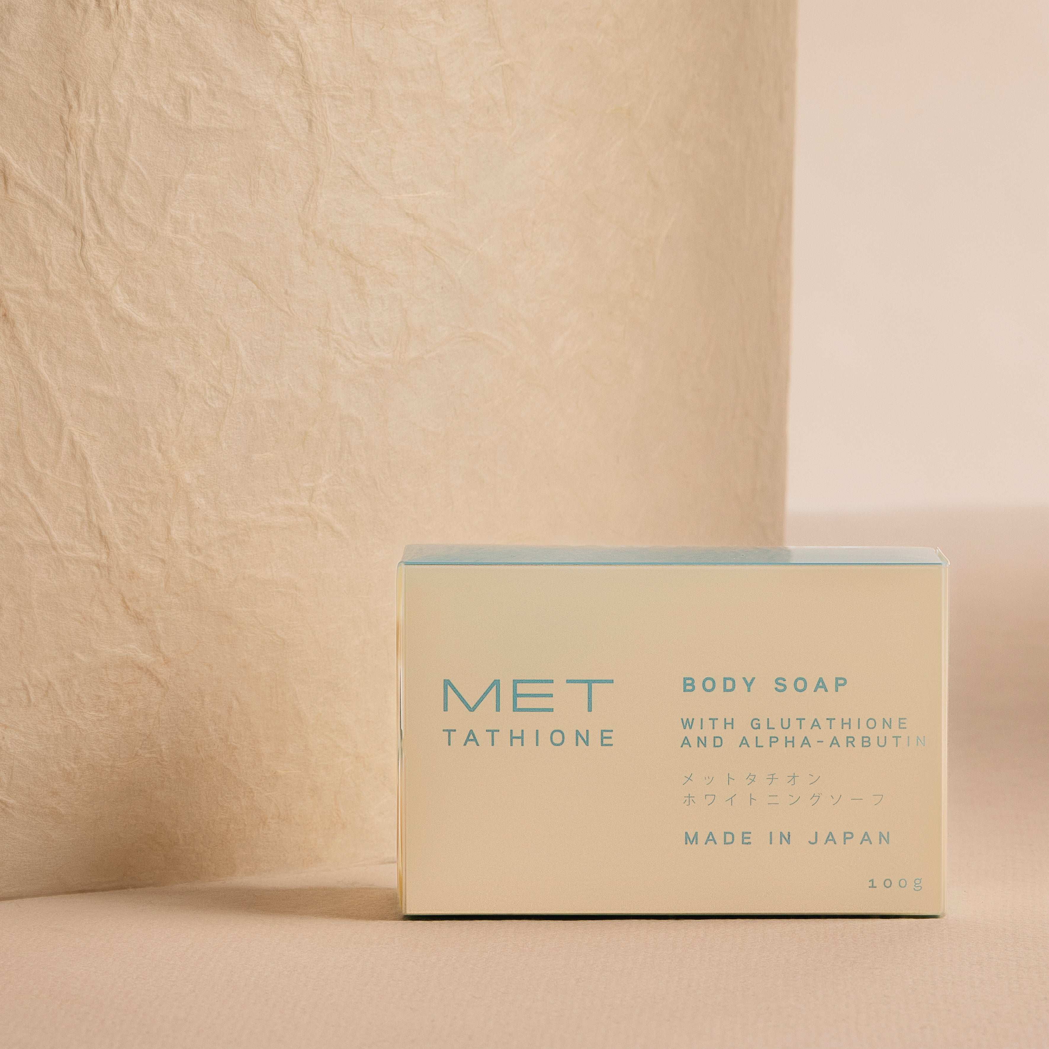Met Tathione Glutathione Body Soap - Radiant Brightening Cleanser