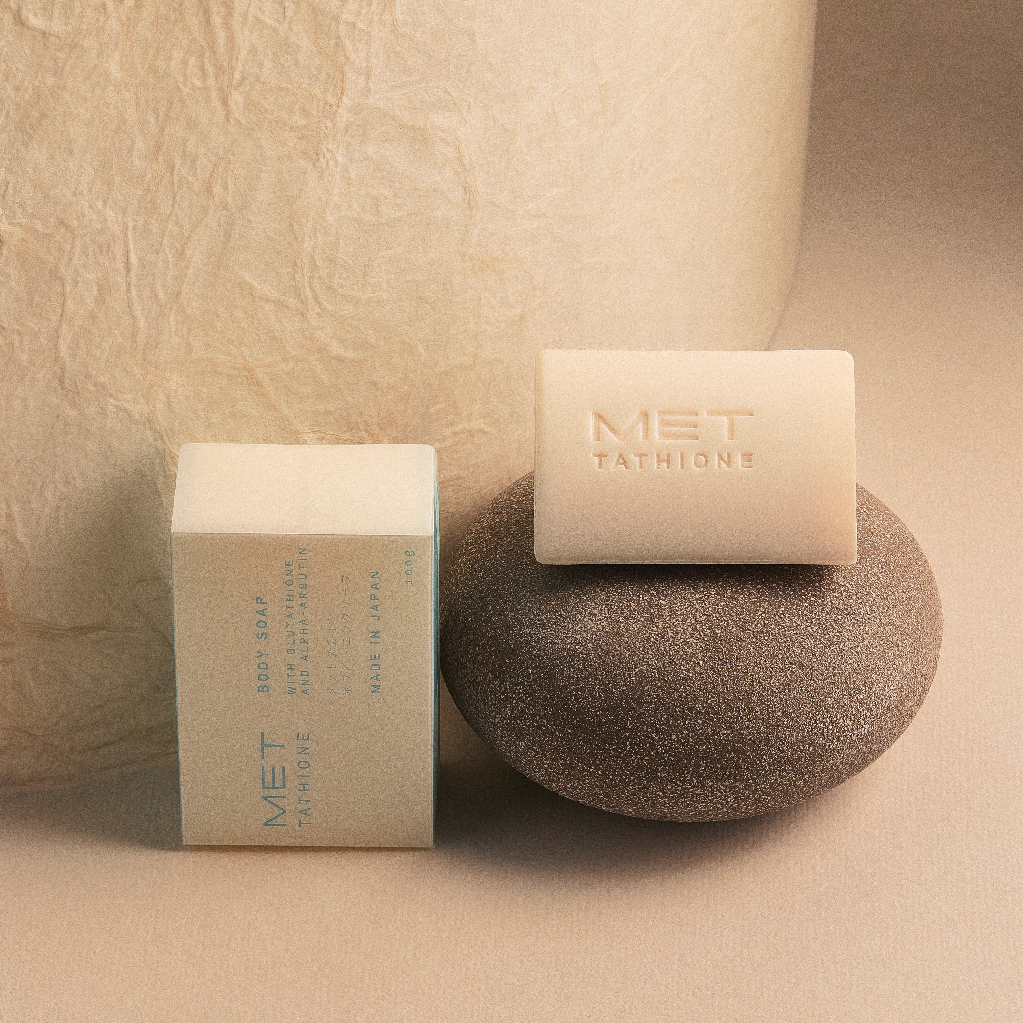 Met Tathione Glutathione Body Soap - Radiant Brightening Cleanser