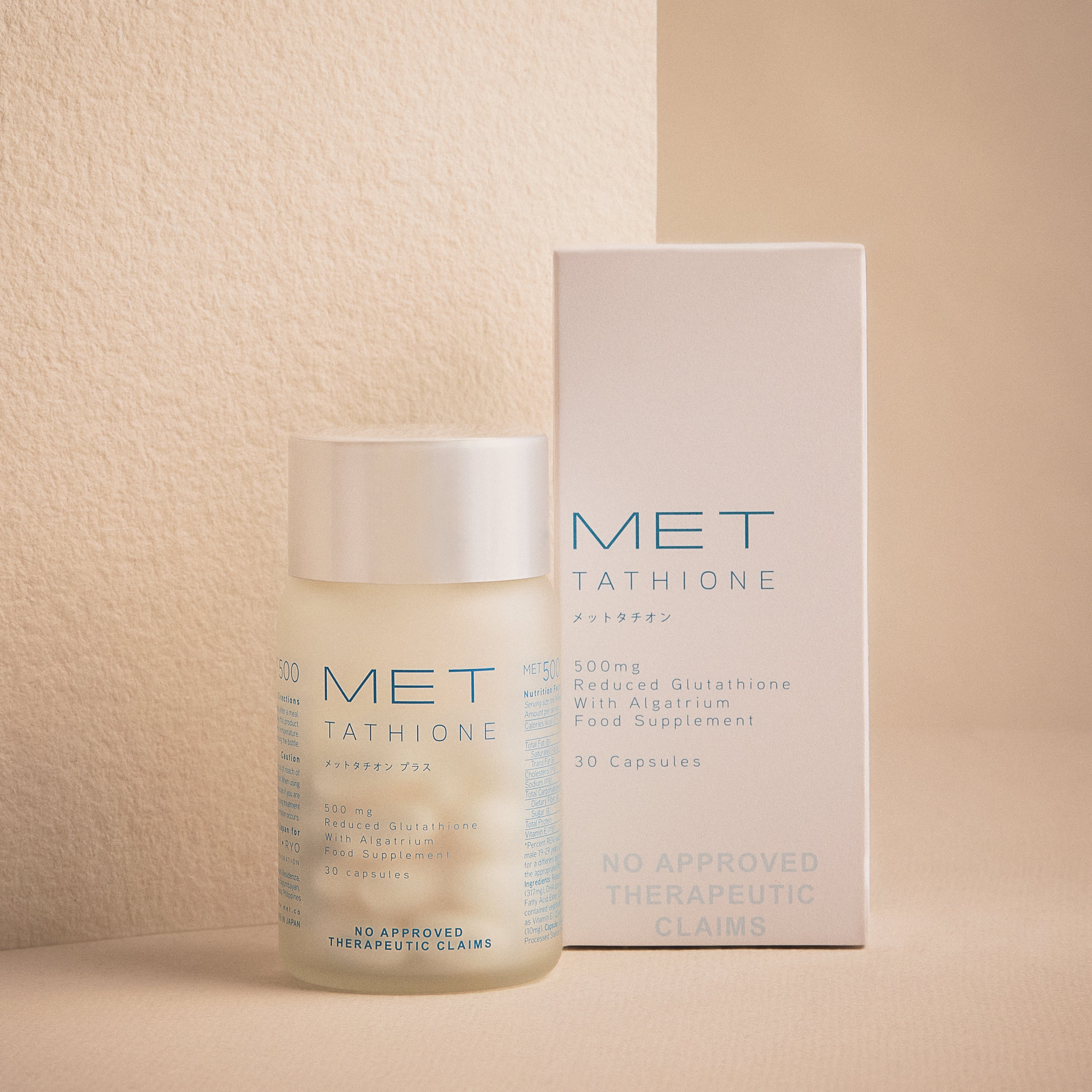 Met 500 Capsules - Premium 500-Count Bottle for Daily Wellness